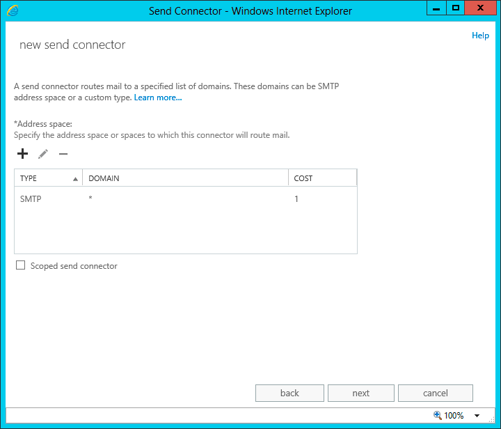 Exchange Add Address Space