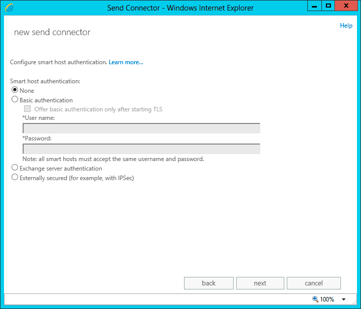 Exchange Send Connector Source Server